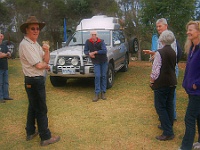 Convoy gets some instructions from Laurie